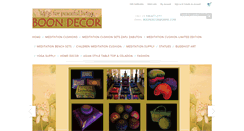 Desktop Screenshot of boondecor.com